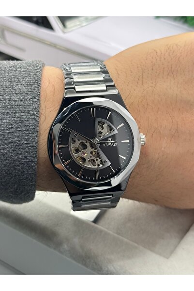 Reward Orijinal Yeni Sezon Titanyum Kasa Çelik Kordon 24 Ay Garantili Otomatik Erkek Kol Saati