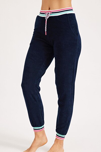 Katia&Bony Pantaloni prosop de damă Unicorn Albastru Marin