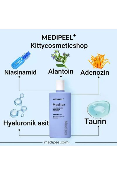 Medipeel Medi-Peel Mooltox - 52 ml Acid Water Glitter Hyaluronic Sun Serum