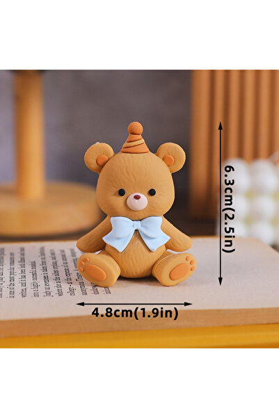 Choice5 دب قوس قزح، قطار أزرق، زينة كعكة، عربة دب، بالون مائي، برج قوس قزح، ز...