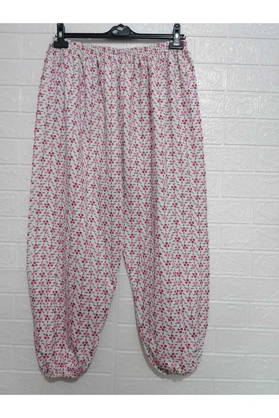 anne moda ankara Pack of 2, Winter, Raised, Elastic Leg, Single Bottom Pajamas