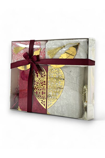 Deniz Elmasları Set Coran dublu acoperit cu catifea special pentru cuplurile ...