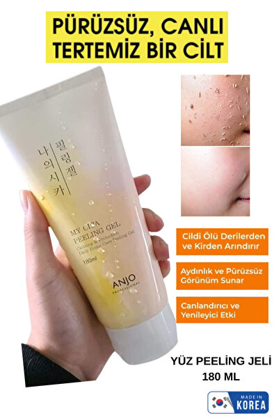 ANJO PROFESSIONAL Centella Özlü Aydınlatıcı Kore Peeling Jeli 180ml Ikore
