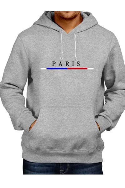 KOZİA OUTDOORS Hooded Printed Oversize Unisex Sweatshirt