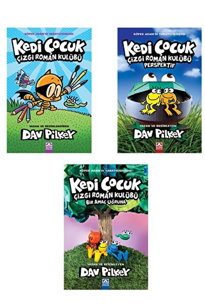 Altın Kitaplar KEDİ ÇOCUK +KEDİ ÇOCUK ÇİZGİ ROMAN KULÜBÜ PERSPEKTİF+KEDİ ÇOCUK ÇİZGİ ROMAN KULÜBÜ BİR AMAÇ UĞRUNA