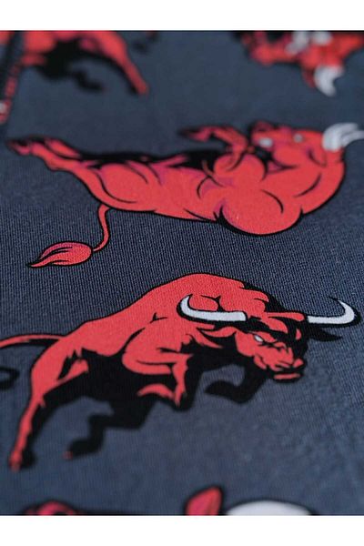 Juan Raul Χριστουγεννιάτικο μοτίβο Comfort Flex Boxer εσώρουχα - Bull Dice, Cotton Coton Boxer