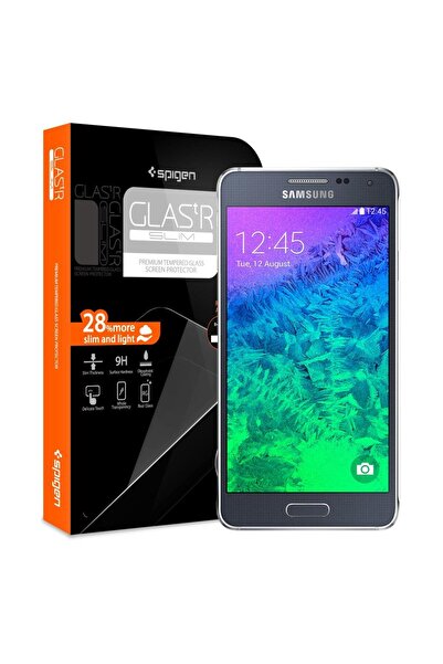 Spigen Galaxy Alpha Ile Uyumlu Cam Ekran Koruyucu Glas.tr Slım