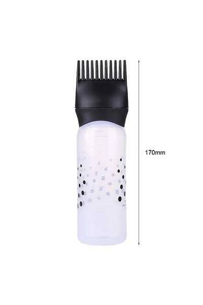 devigo Hair Coloring Apparatus Hair Coloring and Care Bottle with Comb Head - Easy Oil and Dye Application