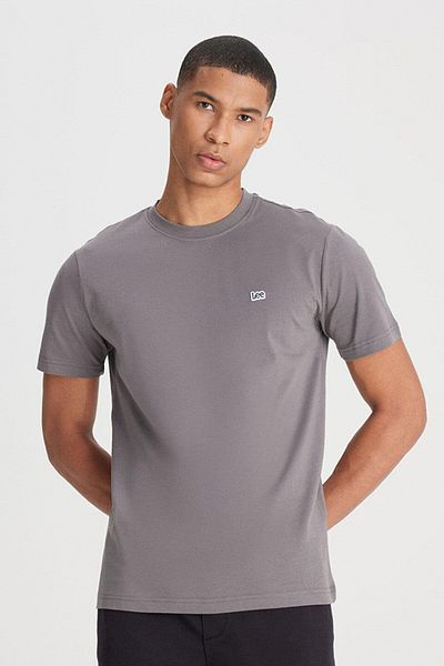Lee Anthracite Crew Neck T-Shirt