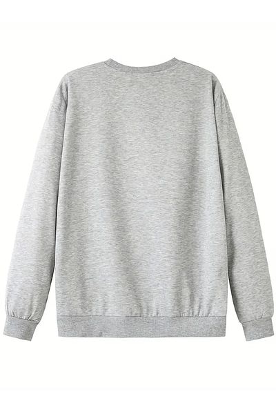Karatopak Hanorac oversize unisex cu glugă cu imprimeu negru