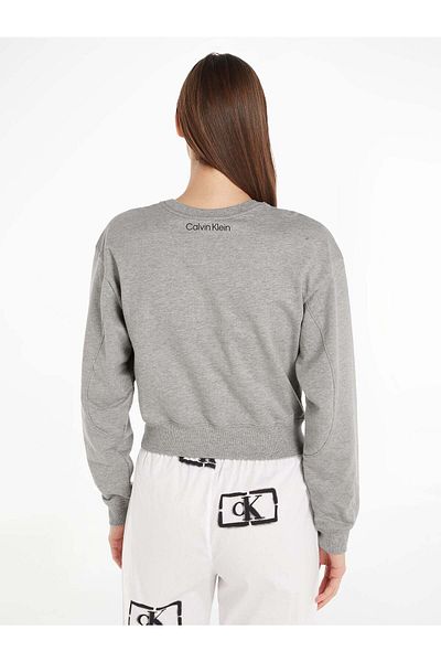 Calvin Klein Mikina dámská/dívčí ŠEDÁ