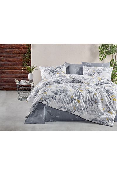 Uğur Home Ev Tekstili Σετ Παπλωματοθήκη 200x220cm Double Ranforce - Anna