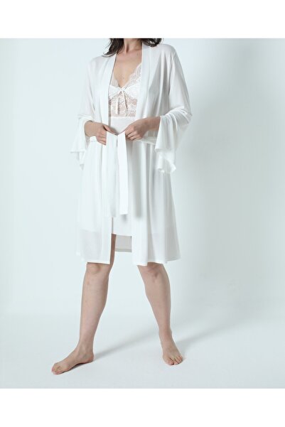 Loule Kadın Ev Giyim 6'lı Penye Çeyiz Seti Sabahlık Gecelik Pijama Takımı