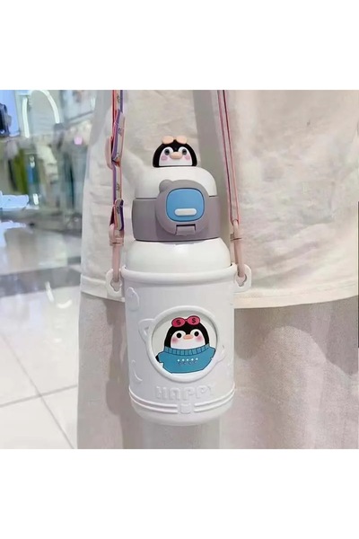 CNSZ 500ml Cute Stainless Steel Thermal Water Bottle - Thermos Feature