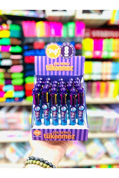 ÖZ KIRTASİYE قلم حبر جاف إلسا 8 ألوان