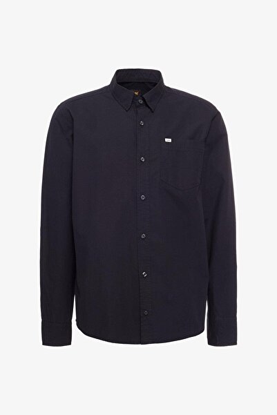 Lee Regular Fit Regular Cut 100% Cotton Black Shirt