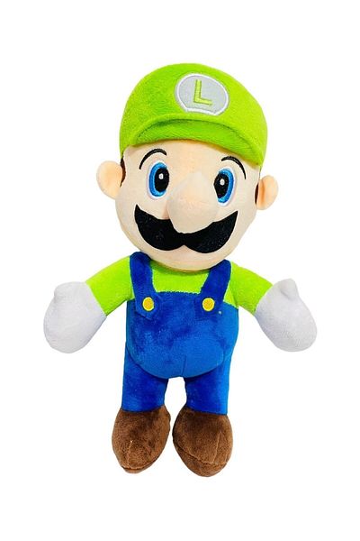 FEN TOYS مجسم لعبة قطيفة ماريو لويجي 30 سم