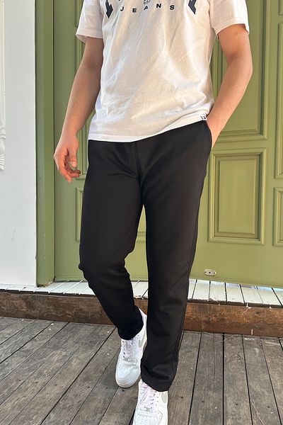 OXVİN Φούτερ King Pique Double Leg Jogger - Ύφασμα Pique (Αυθεντική φόρμα)