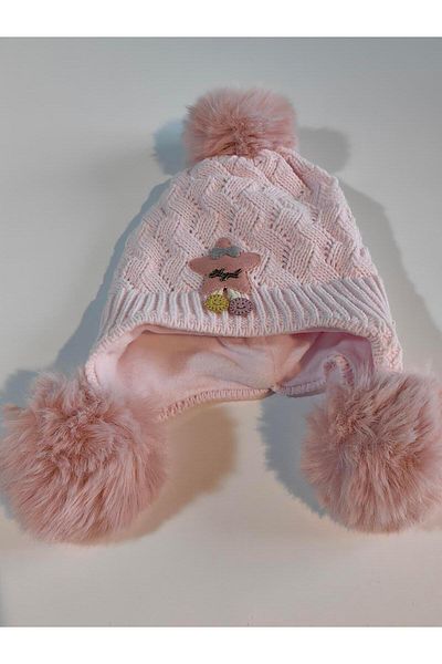 Kitti 1-4 Years Old Girl's Scarf Beanie Gloves Set of 3 - 24160-02-060