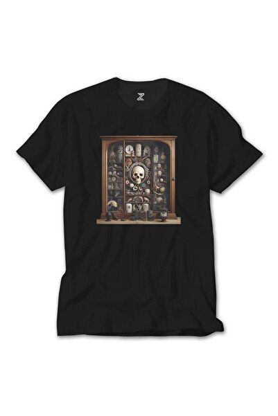 Lunas Glow Tricou negru Midevil Cabinet of Curiosities