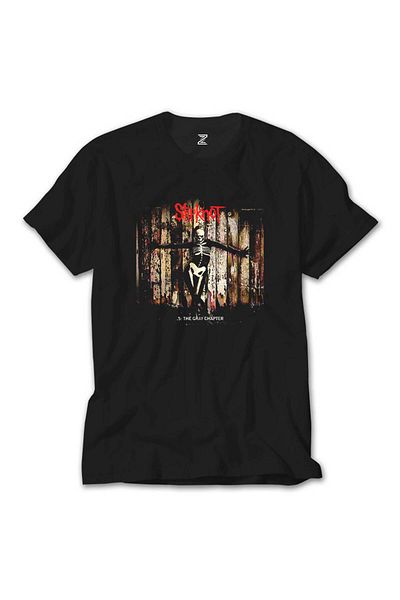WAKHA Slipknot 5 the Gray Chapter Black T-Shirt