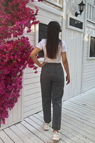 OXVİN Queen Pique Double Leg Jogger Pants - Pique Fabric, Original Fit