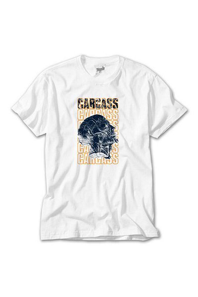 CrowsGate Carcass Human White T-Shirt