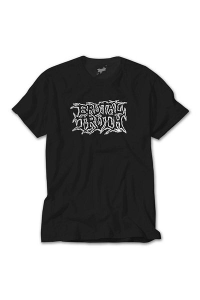 Z zepplin Κλασικό μαύρο μπλουζάκι Brutal Truth