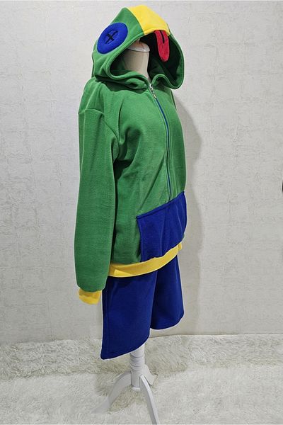 Kostüm Sarayı Στολή Cosplay με πράσινη κουκούλα - Βιντεοπαιχνίδι για ενήλικες