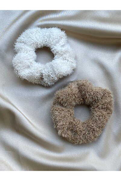 Twinssis Accessories مجموعة من 2 إبزيم من قماش التيدي