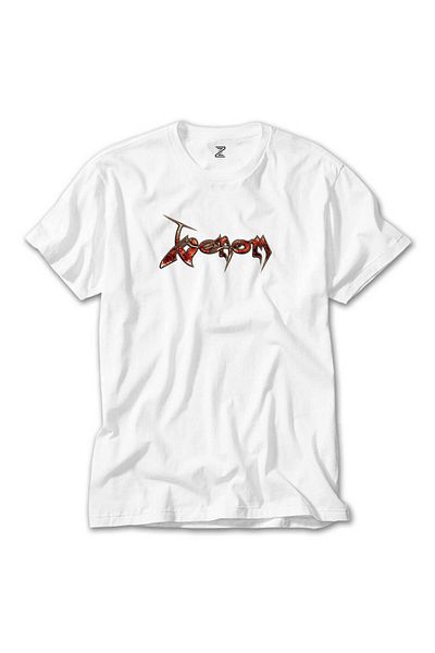 CrowsGate Venom Fire Logo White T-Shirt