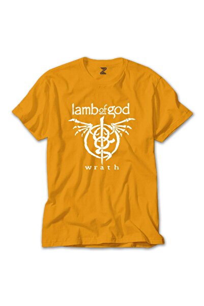 WAKHA تي شيرت Lamb Of God Wrath باللون الأصفر