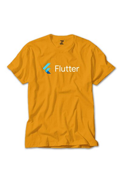 WAKHA تي شيرت أصفر فلوتر