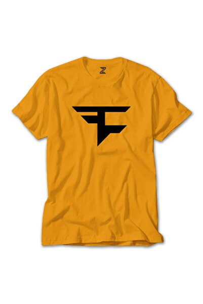 WAKHA تي شيرت Faze Clan باللون الأحمر والأصفر