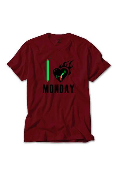 WAKHA تي شيرت بلون أحمر للعملات المشفرة مقاس 4XL