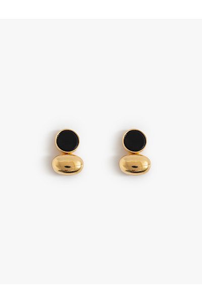 Koton Multicolored Geometric Earrings - Dangle Design