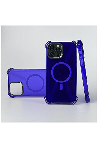 Zebana Apple iPhone 13 Pro Uyumlu Kılıf Airbag Fashion Silikon Kılıf (Kablosu...