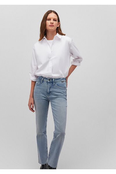 Mavi Cămașă albă Loose Fit / Loose Comfortable Fit 1210943 -620