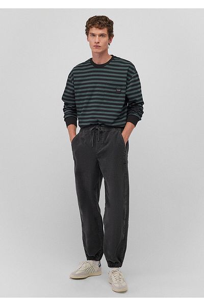 Mavi Anthracite Velvet Trousers 0010381 -70088