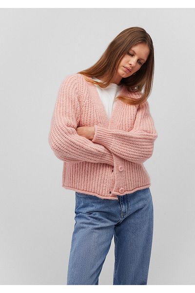 Mavi Buttoned Pink Cardigan Regular Fit / Regular Fit 1710386 -71009