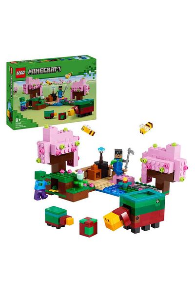 LEGO ® Minecraft The Cherry Blossom Garden 21260 Building Set for 8+ Year Old Kids (304 Pieces)