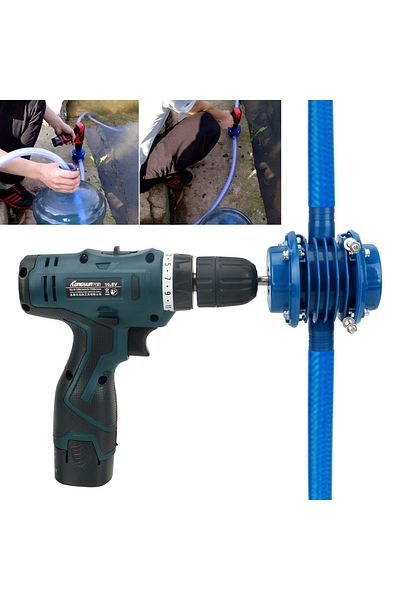Choice Heavy Duty Self-Priming Hand Electric Drill Water Pump Home Garden Centrifugal Pumps No Power Req...