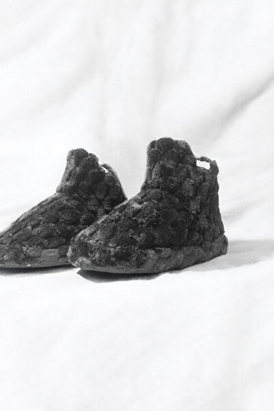 İpek Λούτρινες γυναικείες χειμερινές μπότες για το σπίτι Panduf Μαλακό μοτίβο με σπειροειδή σόλα Αθόρυβη και αντιολισθητική