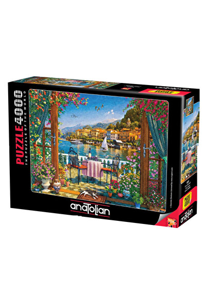Anatolian Puzzle 4000 Piece Jigsaw Puzzle - Lake Como Enjoyment 5203
