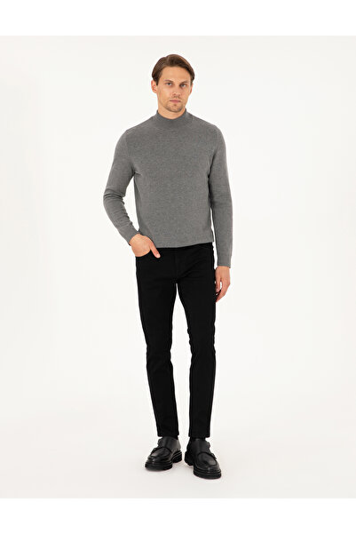 Pierre Cardin Siyah Slim Fit Jean Pantolon 50299849-VR046
