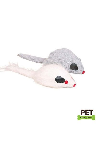 Trixie 9 Cm Plush Mouse Cat Toy - Furry and Sound