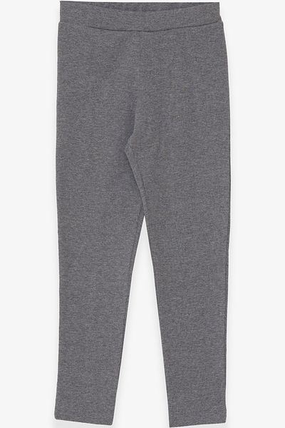Breeze Κοριτσίστικο καλσόν Basic Dark Grey Melange Soft (8-14 ετών)