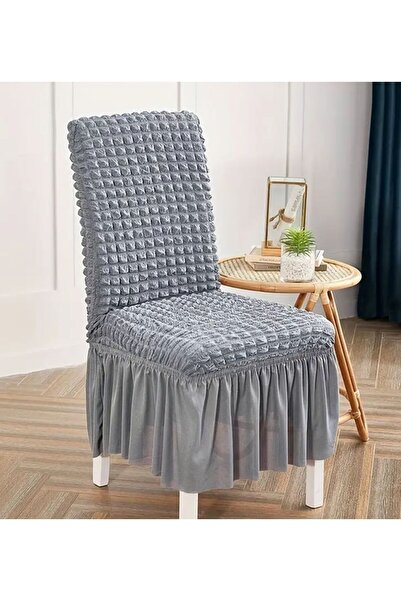 SENNORA Κάλυμμα καρέκλας - Πλένεται - Ελαστικό - Ελαστικό κάλυμμα καρέκλας με φούστα