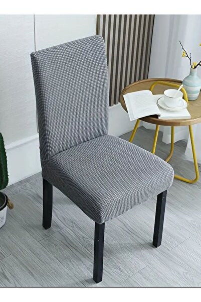 SENNORA Sandalye Kılıfı - Yıkanabilir - Esnek - Latikli Sandalye Örtü