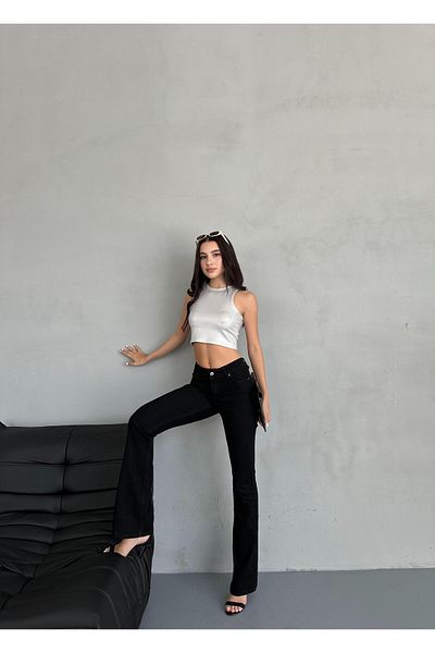 BPF Black Flare Denim Jeans